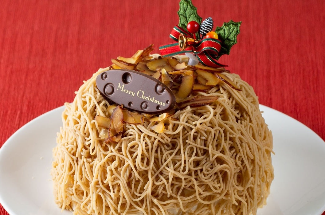 Xmas 四万十栗のモンブラン